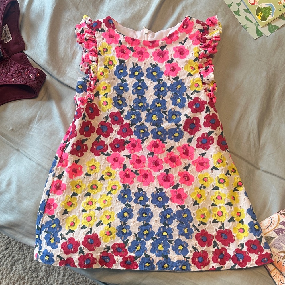 Pippa & Julie Floral Dress - Pink, Blue, Yellow